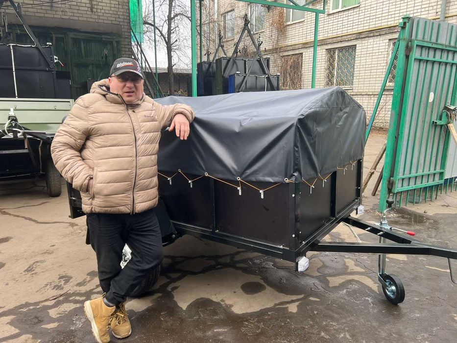 Прицеп Большой 2300на1300 лучший в своём классе  Тент в подарок