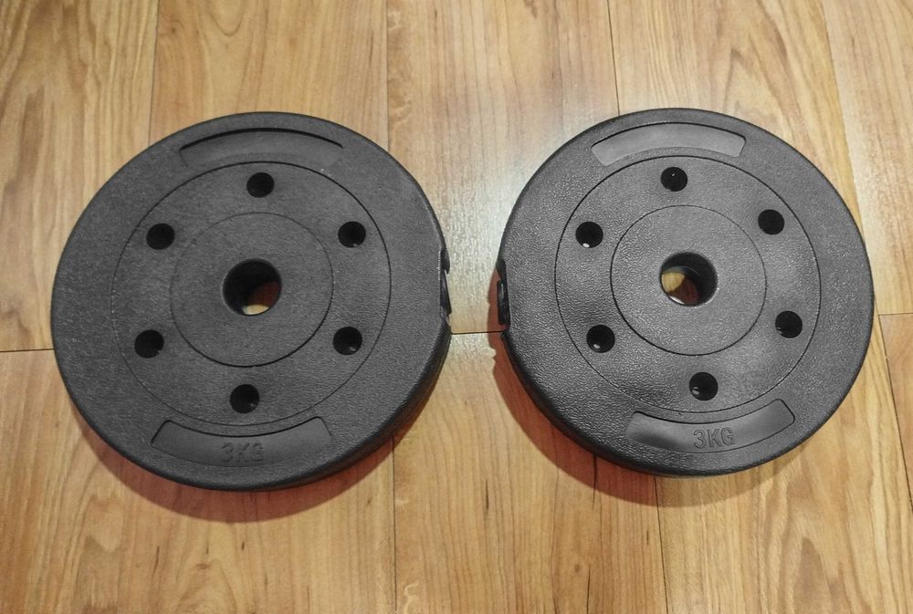 Conjunto 2 Discos Musculação 3Kg