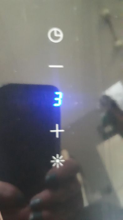 Okap Akpo dotykowy 100% sprawny czarny