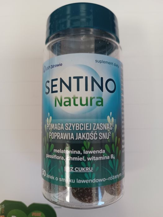 Sentino Natura bez cukru 30 żelek