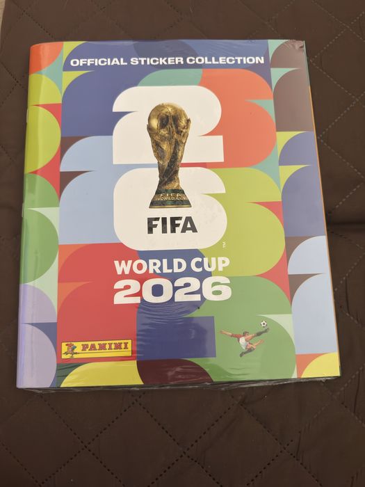Caderneta Panini World Cup 2026 Nova