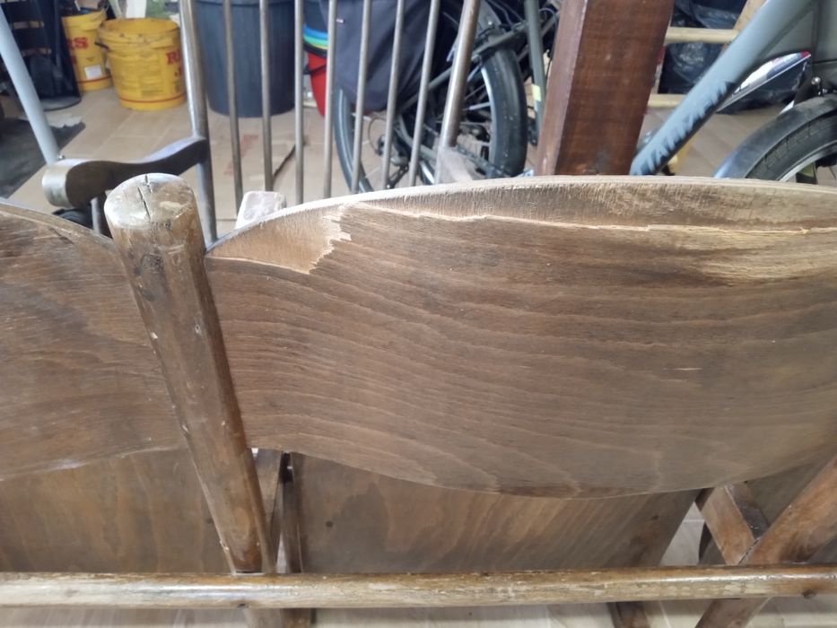 Krzesła kinowe - PRL