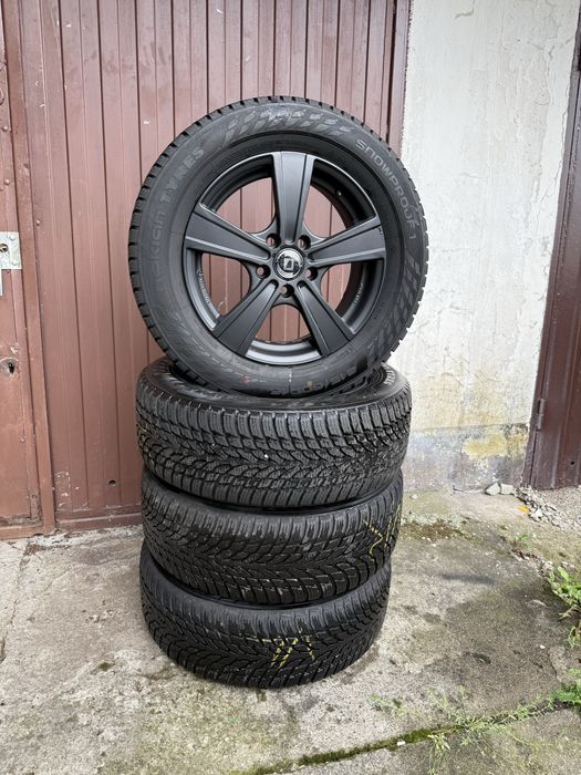 Alufelgi felgi Diewe Matto koła 5x112 Nokian 215/60 R16 DOT 2024 WV Skoda Audi