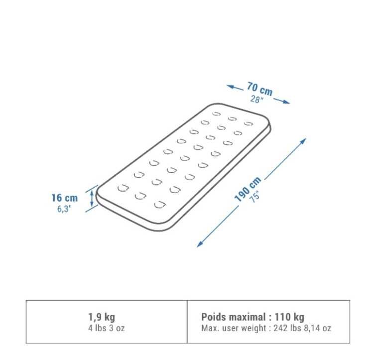 Tenda campismo + colchões e bomba