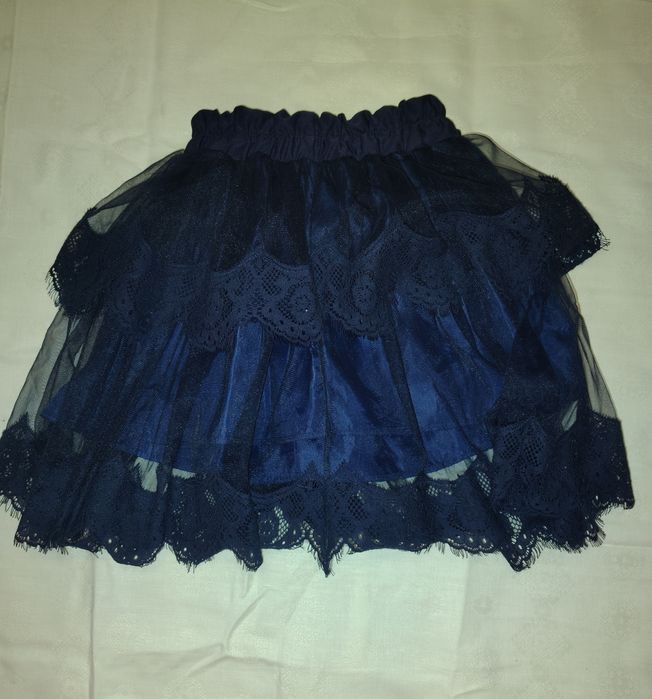 Красивая юбка c кружевом