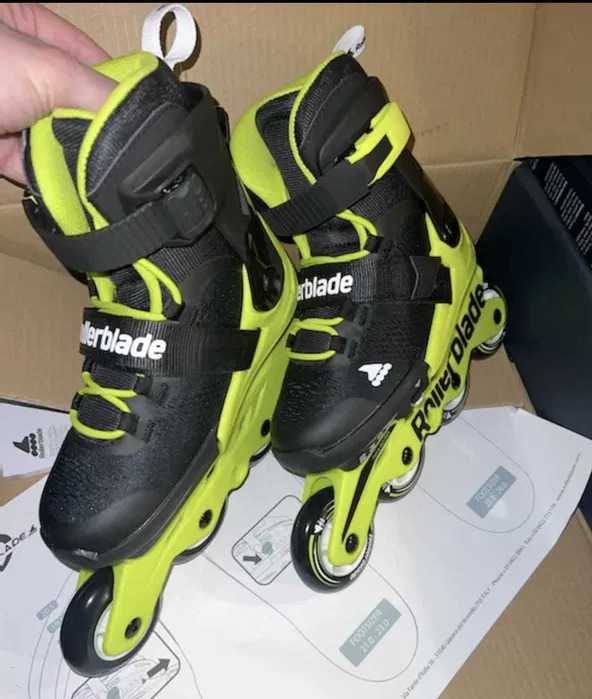 Дитячі ролики RollerBlade MicroBlade Neon Yellow
