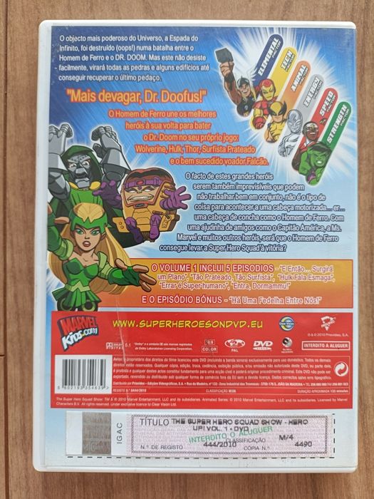 Filmes DVD:  The super Hero