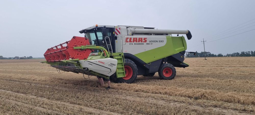 Claas Lexion 530 heder c540 składany 2009