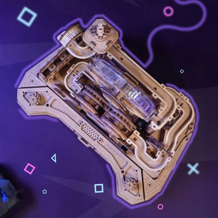 Настольная игра. rokr gear ball challenge. прийди к финишу