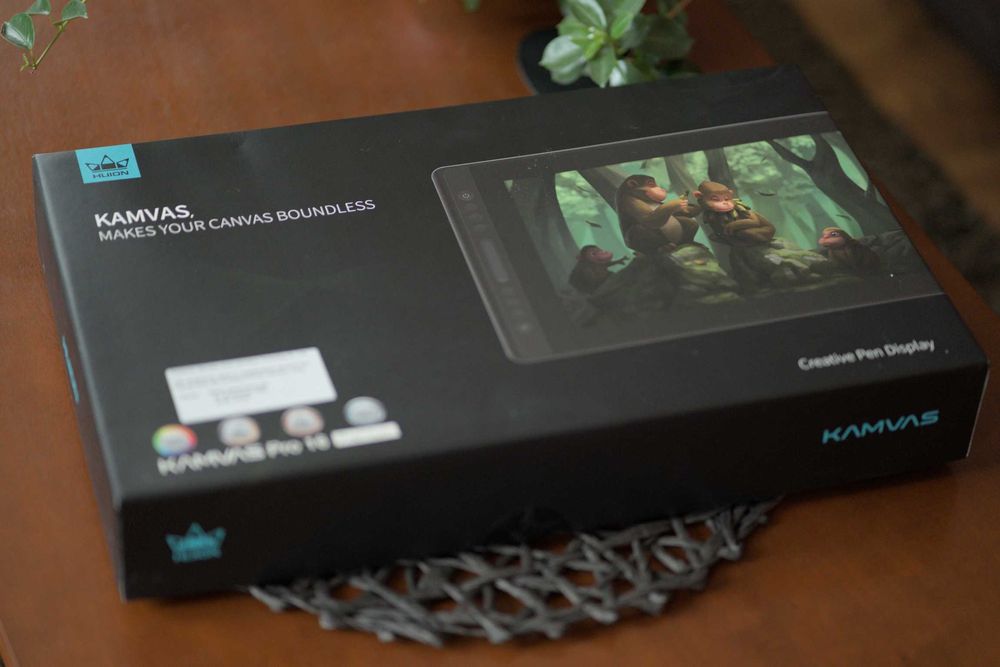 Tablet graficzny Huion Kamvas Pro 16 Premium stan idealny, komplet!