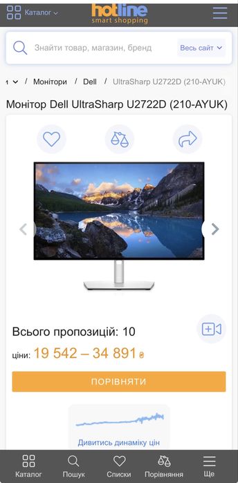 2К 27ʼʼ Dell U2722D Type-C (210-AYUK)