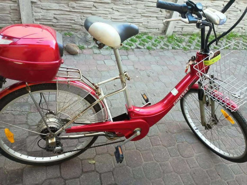 Rower elektryczny damski
