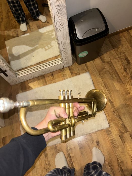 Trąbka yamaha 4335G Raw Brass