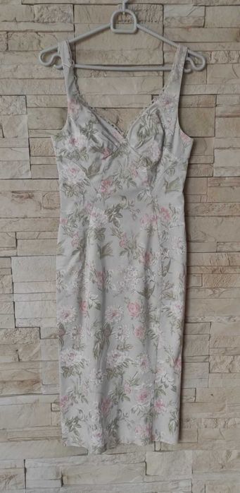Długa sukienka na ramiączkach Dolce & Gabbana + WYSYŁKA GRATIS