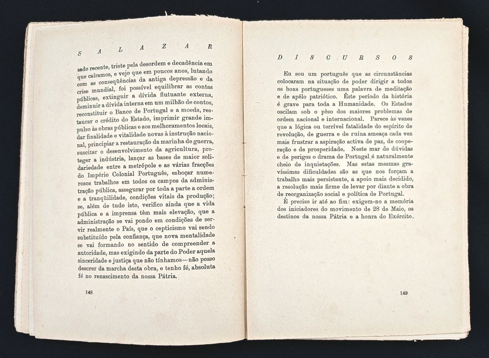 Discursos de Oliveira Salazar