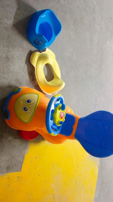 Carrinho Chicco + pote + redutor