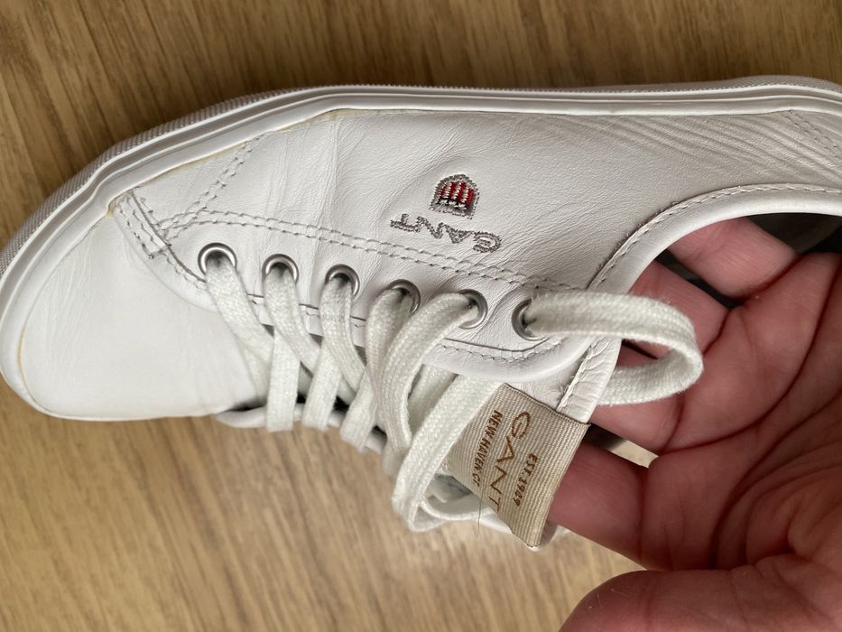 Кросівки білі  шкіряні Gant