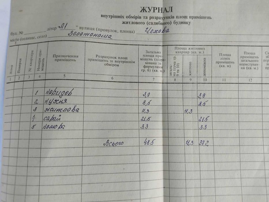 продам дом земля Золотоноша
