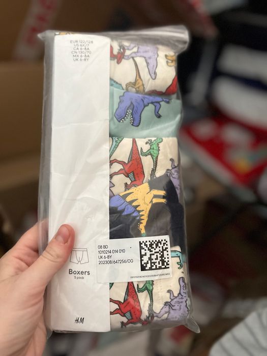 Нові боксери H&M новые боксерки хлопчик шортики мальчик