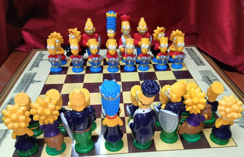 Jogo de xadrez Simpson