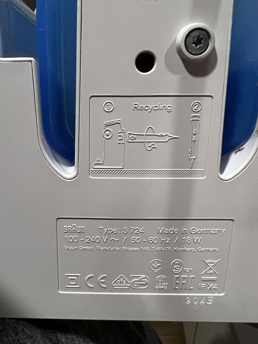 Escova electrica Oral-B Braun