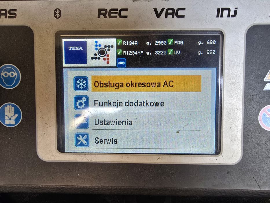 Stacja klimatyzacji TEXA 780 R BI-GAS