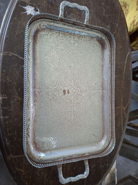 Bandeja plana vintage