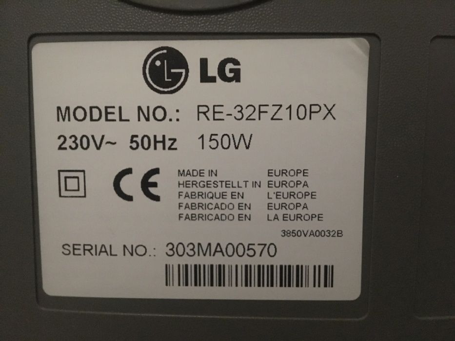 Vendo TV LG para peças Modelo RE-32FZ10PX