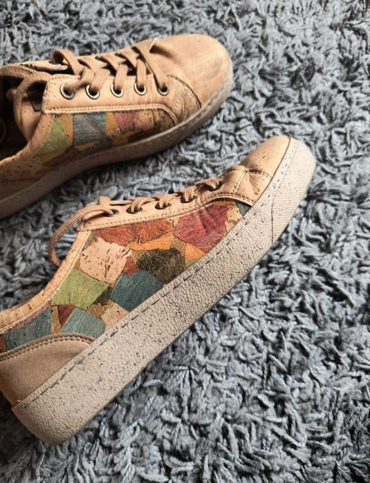 Ténis Eco-Friendly de Cortiça Colorida (36)