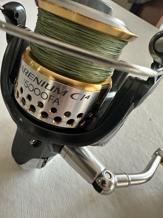 Carreto Shimano Rarenium 5000 uma maquina