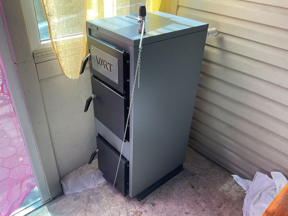 Котел твердопаливний VART кст 20  кВт 4 мм.