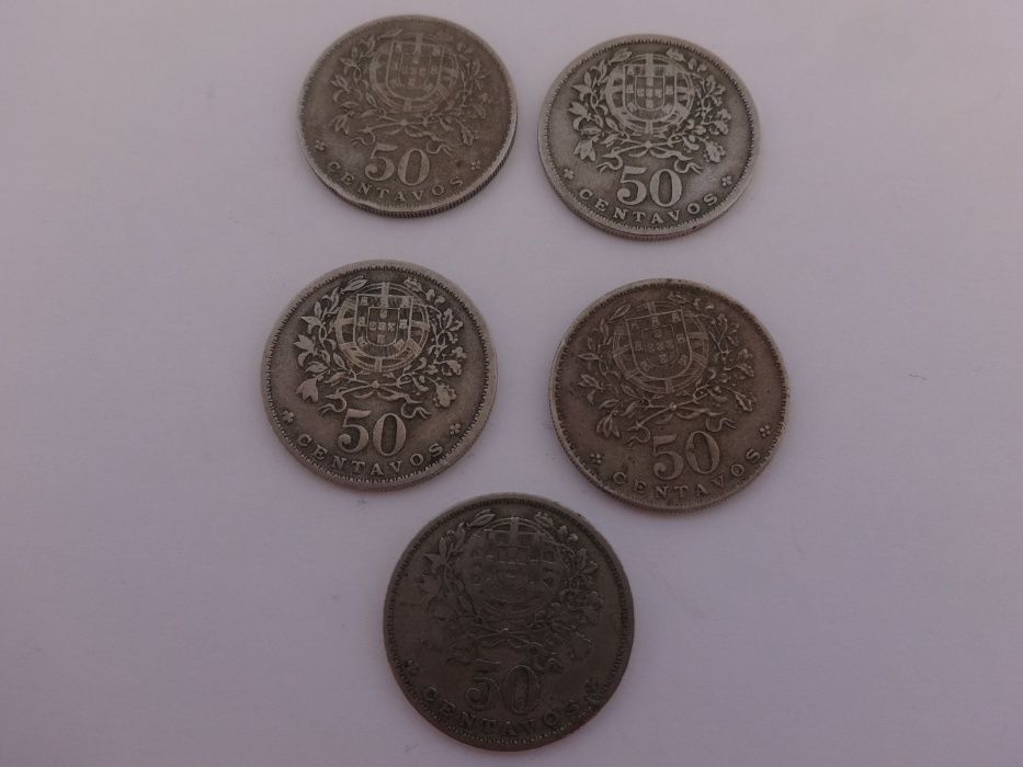 Moedas de Centavos Republica Portuguesa