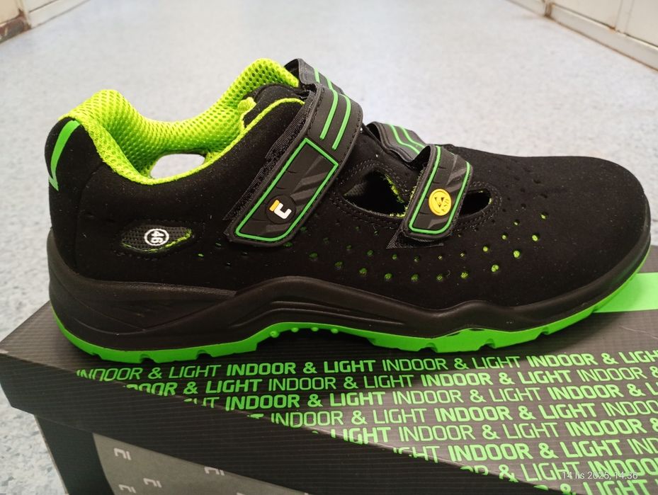 Buty robocze z blachą Halwill mf esd s1ps sr fo sandal