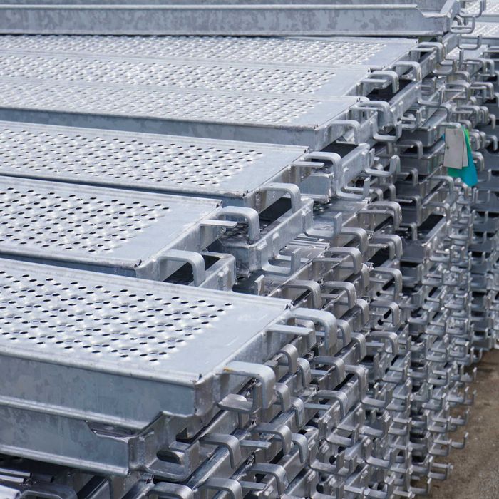 Podesty stalowe spawane, nitowane | Nowe | Producent | Stalowe | Elewacyjne | Wyprzedaż
