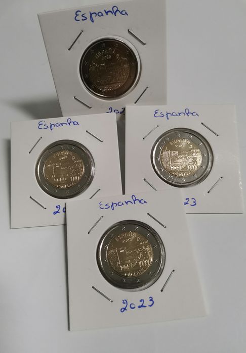 Moeda comemorativa UNC 2€ - Espanha 2023