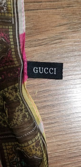 Шовковий шарф Gucci