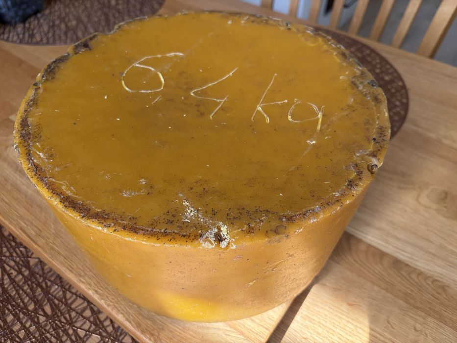 100% wosk pszczeli od Pszczelarza 6,4 kg
