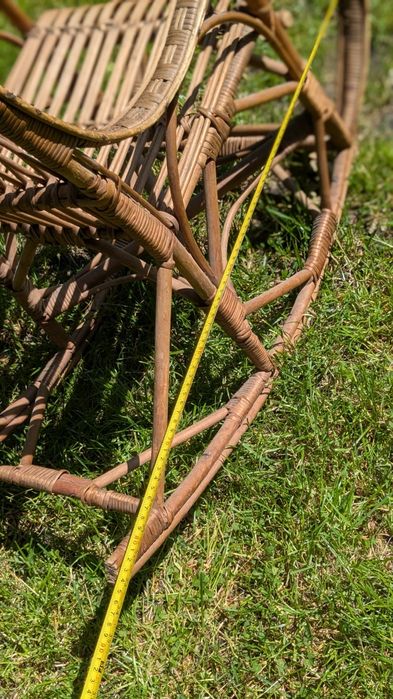 Fotel bujany dziecięcy boho