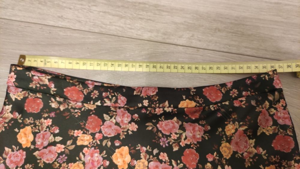 Długa spódnica damska dziewczęca Zara kwiecista