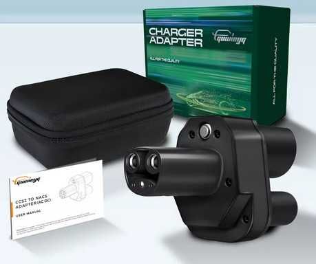 Перехідник DC CCS2-CCS1-Tesla GUWIEYG для амеріканських електромобілів