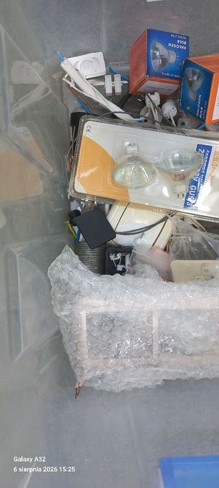 Wielki MIX dla majsterkowicza | Nowy konwerter SAT, Antena DVB-T, Kable, Żarówki