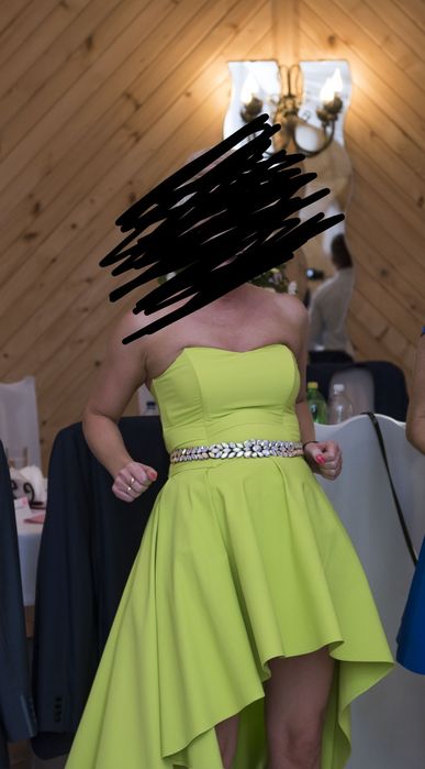 Zielona sukienka rozmiar S/M