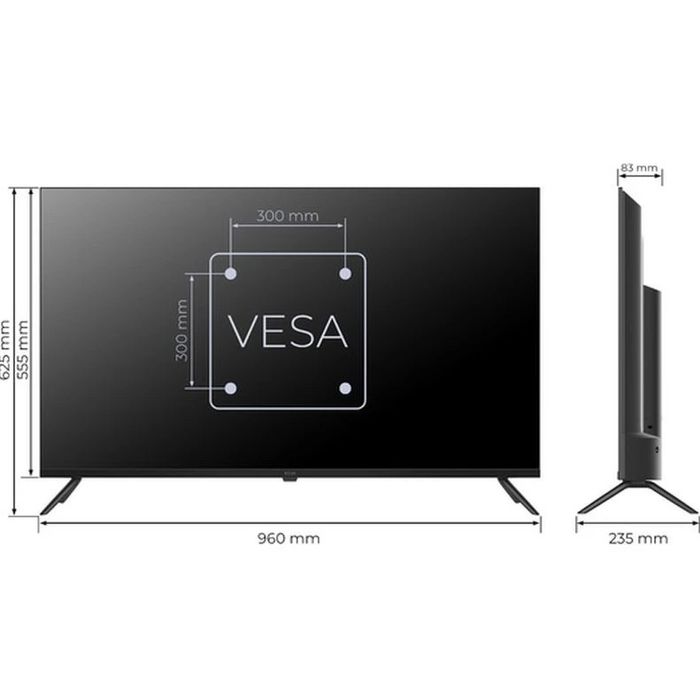 Пролам теоевизор  KIVI Model | Модель: 43" UHD Prime E5 QLED