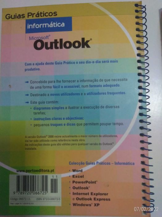 Livros de informática - Outlook e Power Point
