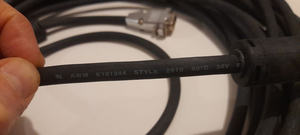 Cabo VGA 15 pinos – 15 metros – conectores metálicos – venda rápida