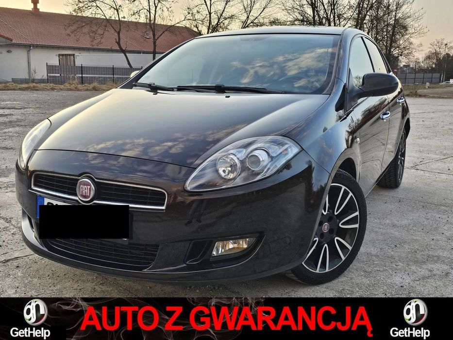 Fiat Bravo 1.4T 120KM # PDC # Skórzana tapicerka # Tempomat # Podgrzewane fotele