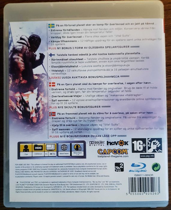 Lost Planet - Extreme Condition PS3