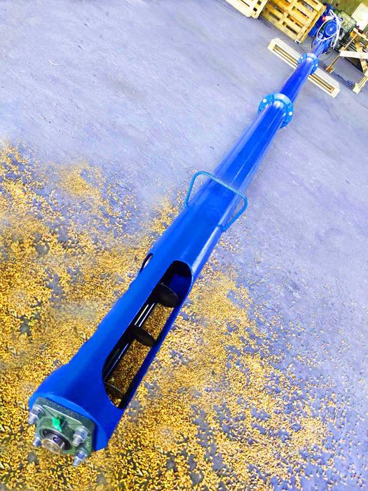 Шнековий погрузчик, гвинтовой конвейер, транспортер зерна, 108*2