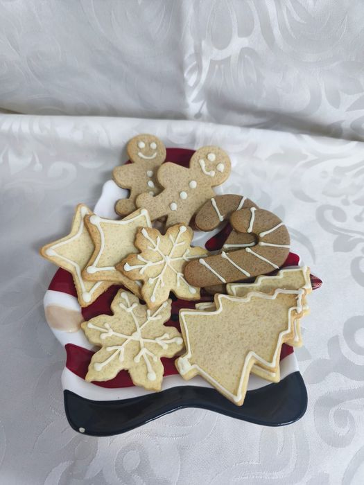 Bolachas manteiga Natal