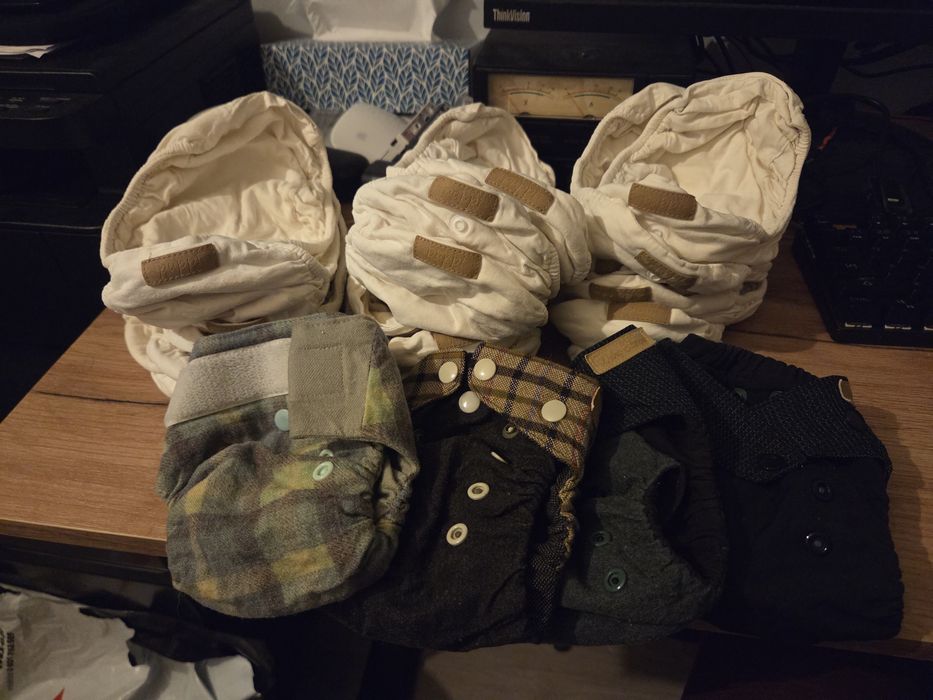 Zestaw 4 otulacze i wklady LeakLock Puppi